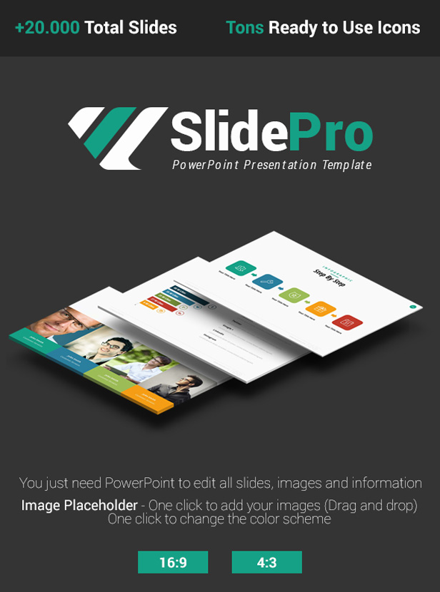 SlidePro - Business PowerPoint Presentation Template