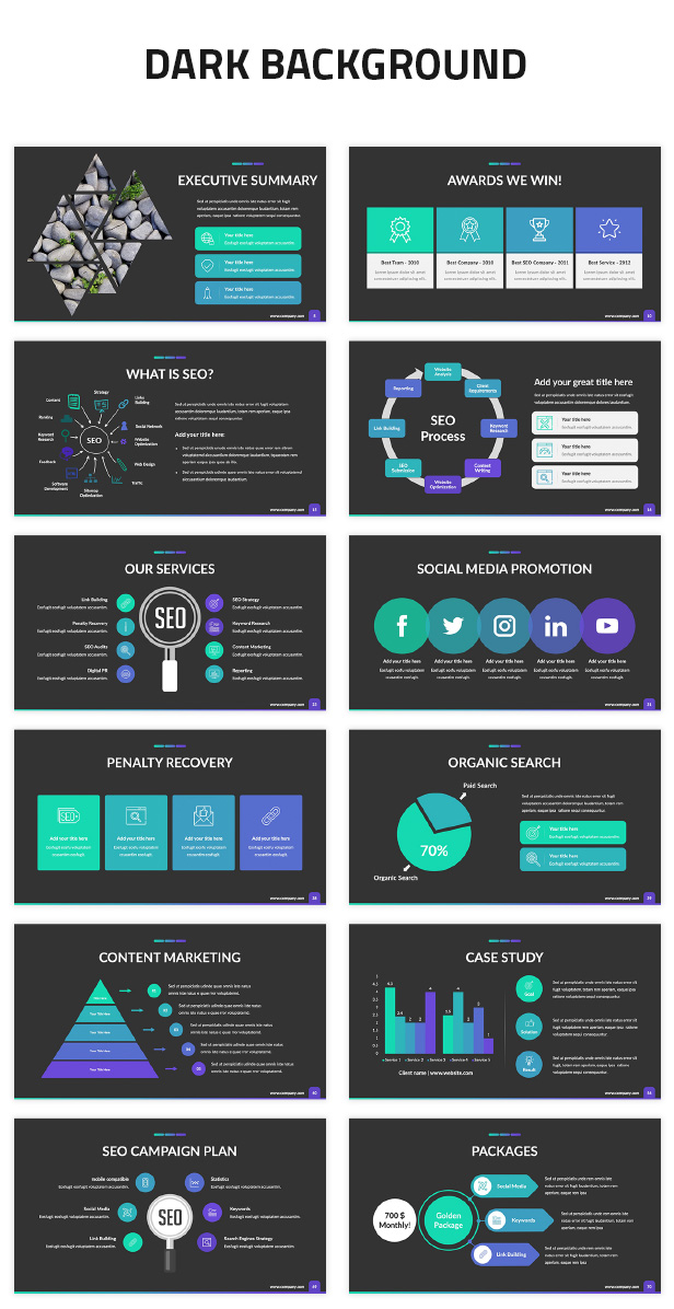 Best SEO Proposal for Agency PowerPoint Presentation Template
