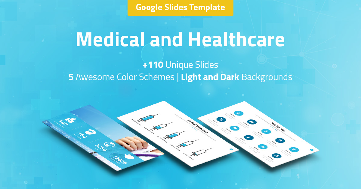 Medical and Healthcare Google Slides Pitch Deck