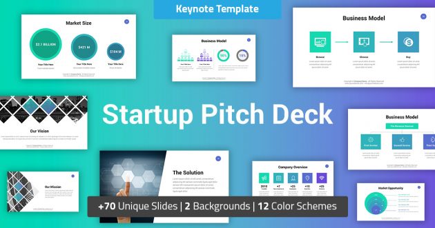 Startup Business Keynote Pitch Deck